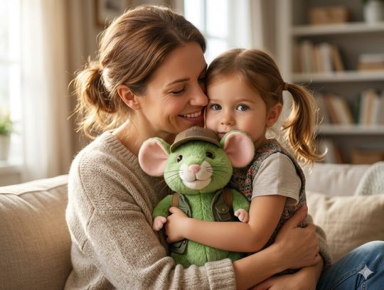 Maskotka szczurek ogórek